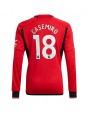 Manchester United Casemiro #18 Replika Hemmakläder 2023-24 Långärmad